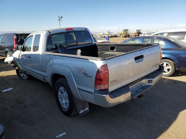 5TEUU42N17Z343142 - 2007 TOYOTA TACOMA ACCESS CAB ვერცხლისფერი ფოტო 2