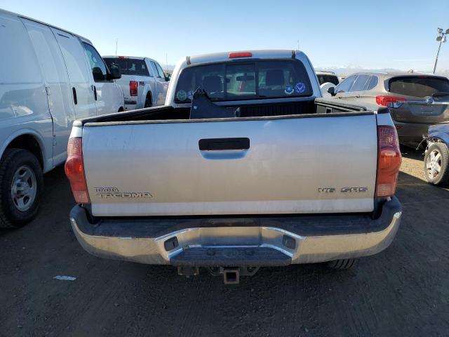 5TEUU42N17Z343142 - 2007 TOYOTA TACOMA ACCESS CAB ვერცხლისფერი ფოტო 6