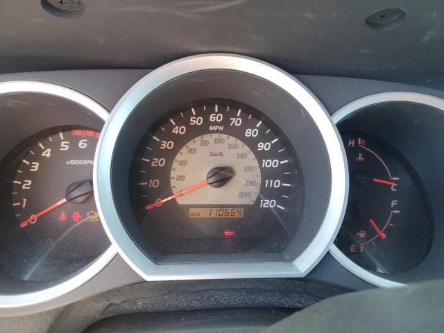 5TEUU42N17Z343142 - 2007 TOYOTA TACOMA ACCESS CAB ვერცხლისფერი ფოტო 9