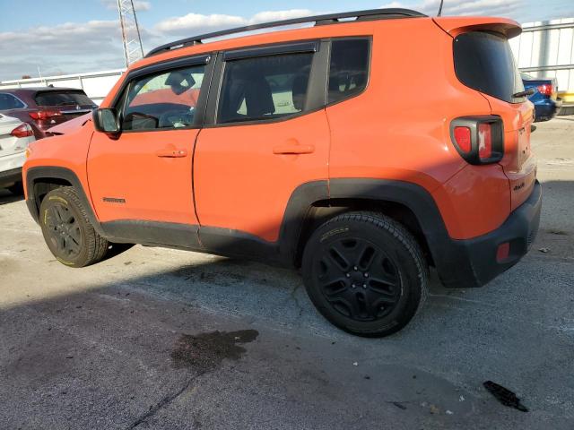 ZACCJBAB3JPH71120 - 2018 JEEP RENEGADE SPORT ORANGE photo 2