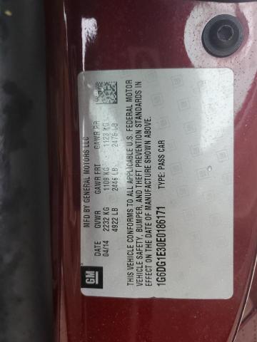 1G6DG1E30E0186171 - 2014 CADILLAC CTS PERFORMANCE COLLECTION Mavi fotoğraf 12