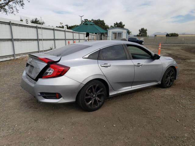 19XFC2F82LE214252 - 2020 HONDA CIVIC SPORT SILVER photo 3