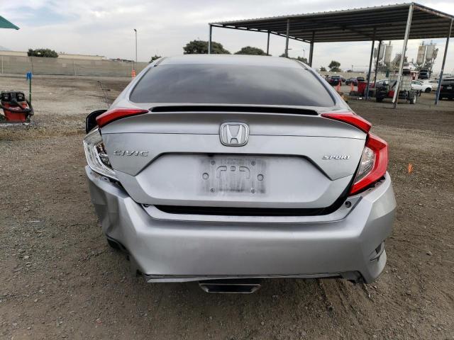 19XFC2F82LE214252 - 2020 HONDA CIVIC SPORT SILVER photo 6