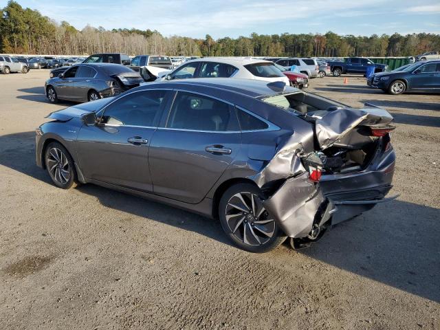 19XZE4F91NE001601 - 2022 HONDA INSIGHT TOURING GRAY photo 2