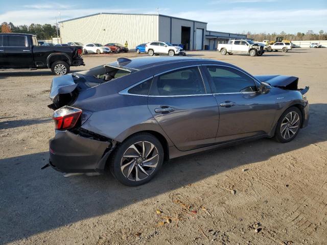 19XZE4F91NE001601 - 2022 HONDA INSIGHT TOURING GRAY photo 3