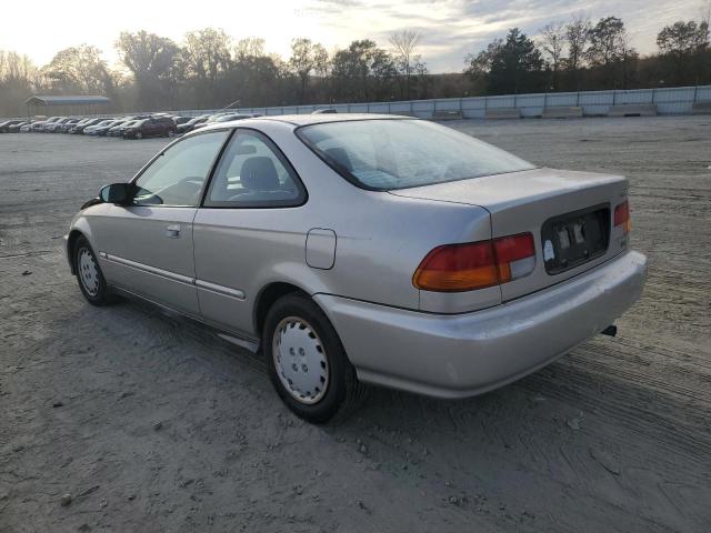 1HGEJ6229VL011462 - 1997 HONDA CIVIC DX SILVER photo 2