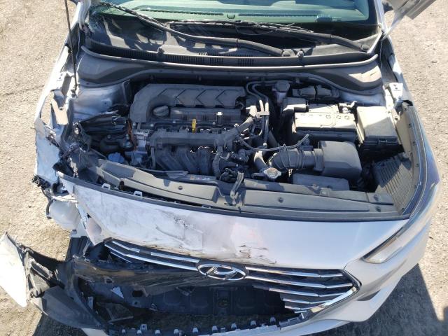 3KPC24A62ME131946 - 2021 HYUNDAI ACCENT SE SILVER photo 11