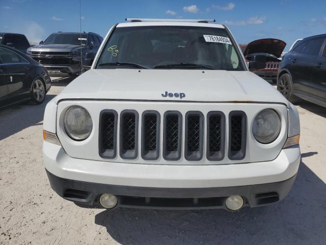 1C4NJPBAXED749776 - 2014 JEEP PATRIOT SPORT WHITE photo 5