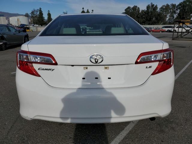 4T1BF1FK2EU448516 - 2014 TOYOTA CAMRY L WHITE photo 6