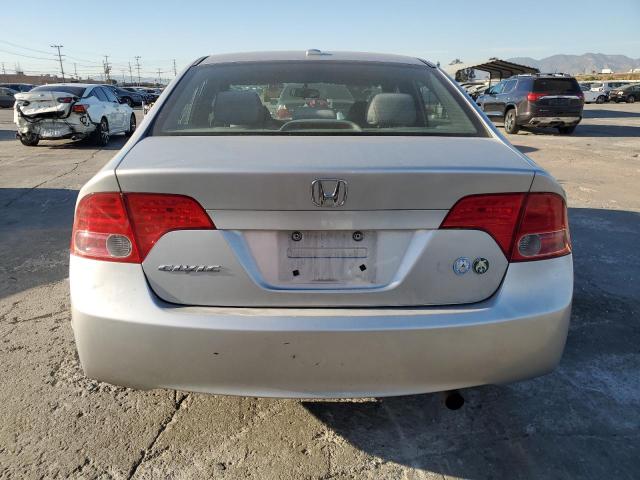 1HGFA16888L083277 - 2008 HONDA CIVIC EX SILVER photo 6