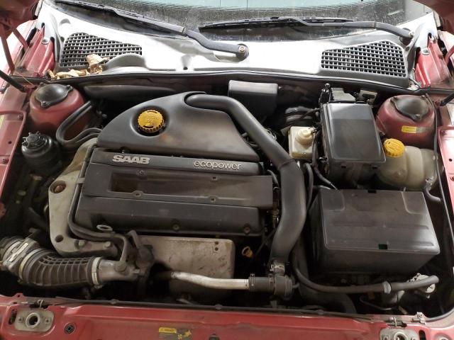 YS3EF48E0X3026840 - 1999 SAAB 9-5 SE RED photo 11