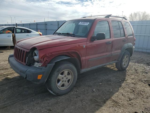 2007 JEEP LIBERTY SPORT, 