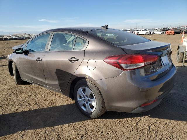 3KPFL4A7XJE164773 - 2018 KIA FORTE LX BROWN photo 2