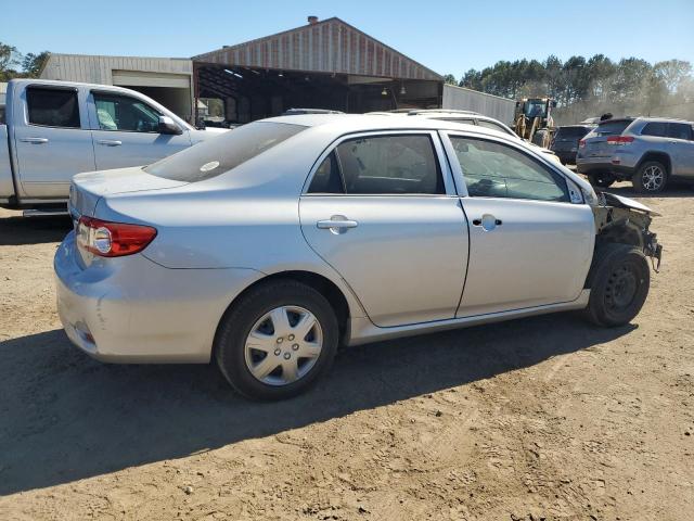 5YFBU4EE6CP016318 - 2012 TOYOTA COROLLA BASE SILVER photo 3