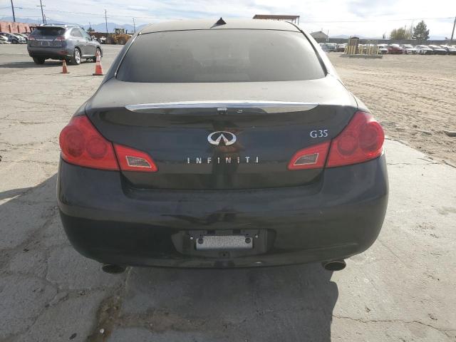 JNKBV61E88M225776 - 2008 INFINITI G35 BLACK photo 6