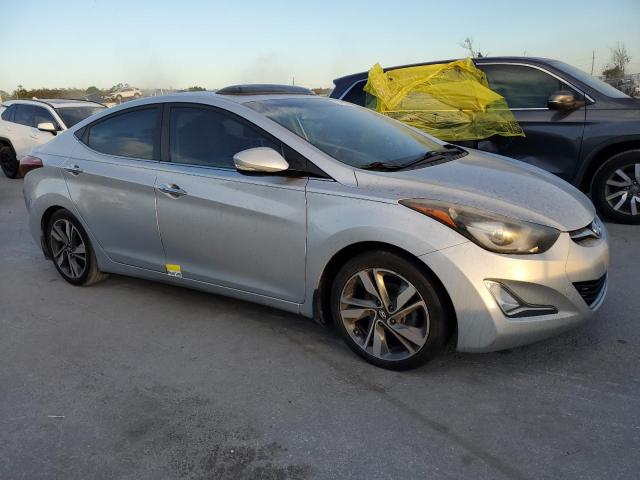 KMHDH4AE5FU357182 - 2015 HYUNDAI ELANTRA SE SILVER photo 4