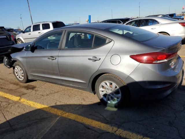 KMHD74LF6JU590957 - 2018 HYUNDAI ELANTRA SE GRAY photo 2