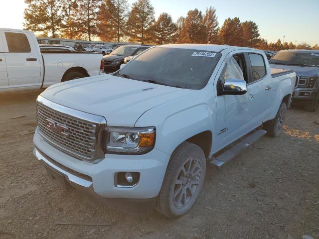 1GTP6EE1XK1141876 - 2019 GMC CANYON DENALI WHITE photo 1