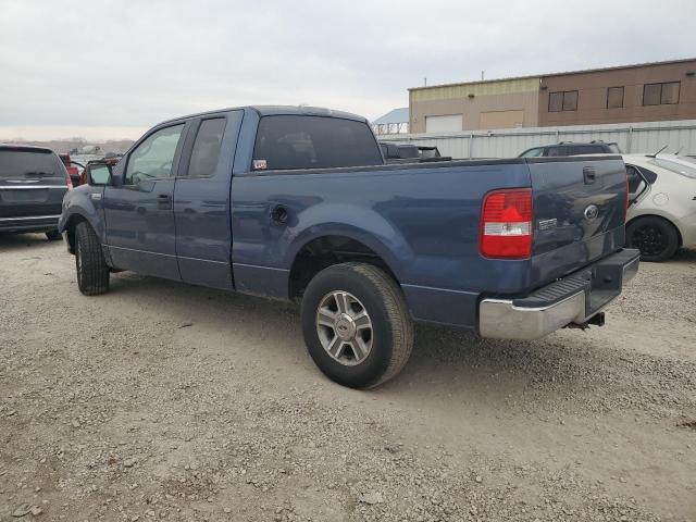 1FTPX12525NA69744 - 2005 FORD F150 BLUE photo 2