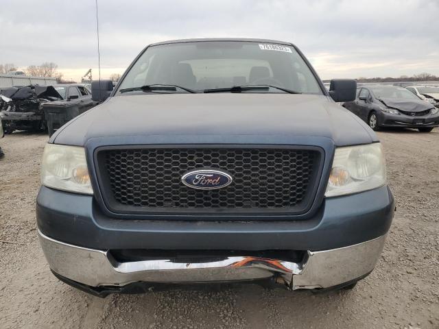 1FTPX12525NA69744 - 2005 FORD F150 BLUE photo 5