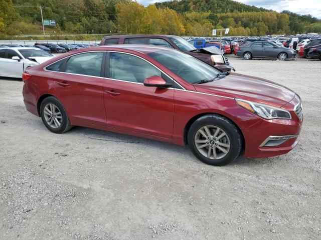 5NPE24AF2FH081072 - 2015 HYUNDAI SONATA SE MAROON photo 4