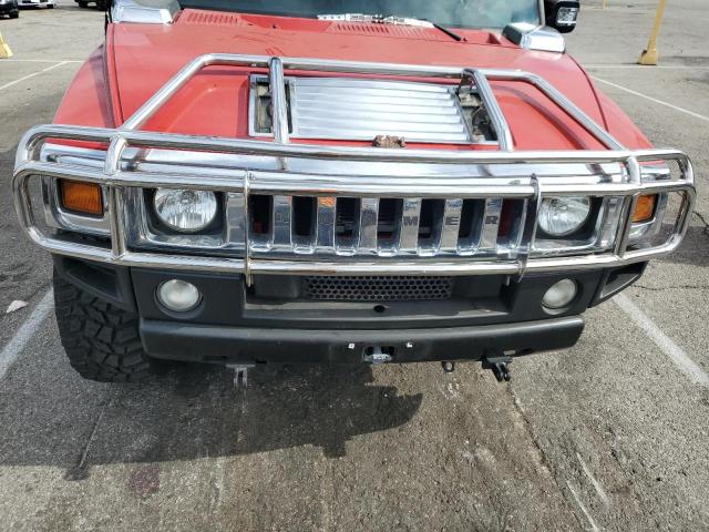 5GRGN22U47H108109 - 2007 HUMMER H2 SUT RED photo 11