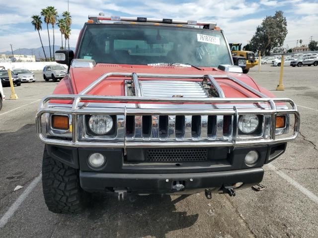 5GRGN22U47H108109 - 2007 HUMMER H2 SUT RED photo 5