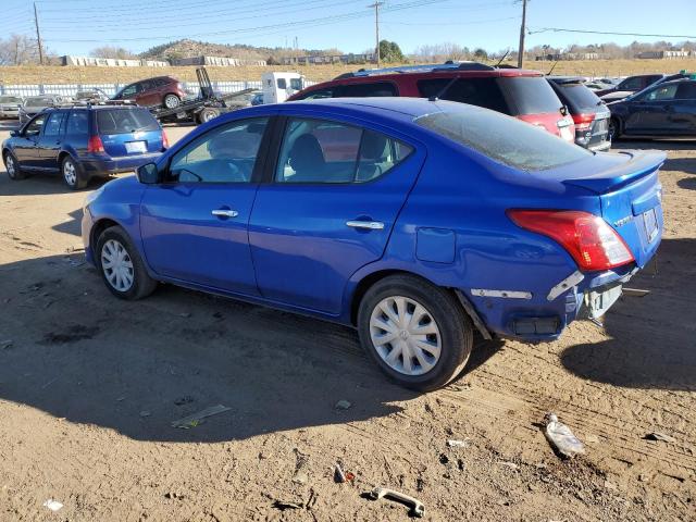 3N1CN7AP5HL841381 - 2017 NISSAN VERSA S BLUE photo 2