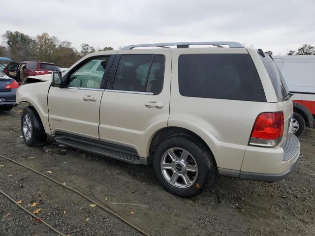 5LMEU68H35ZJ09846 - 2005 LINCOLN AVIATOR 奶油色 照片 2