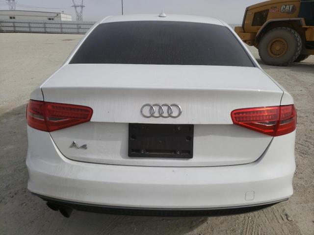 WAUAFAFL2EN027119 - 2014 AUDI A4 PREMIUM WHITE photo 6