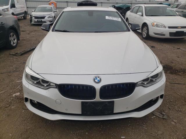 WBA3N5C54FK198983 - 2015 BMW 428 XI WHITE photo 5