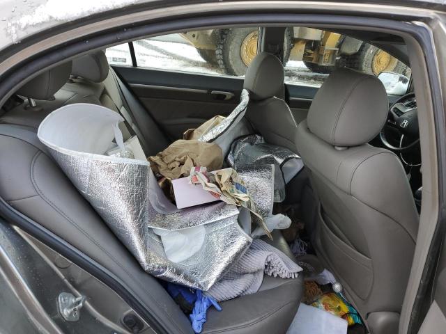 2HGFA16998H351873 - 2008 HONDA CIVIC EXL ოქროსფერი ფოტო 10