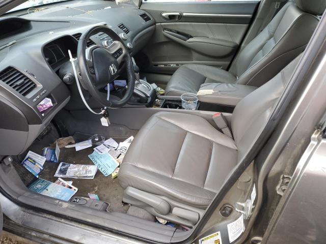 2HGFA16998H351873 - 2008 HONDA CIVIC EXL ოქროსფერი ფოტო 7