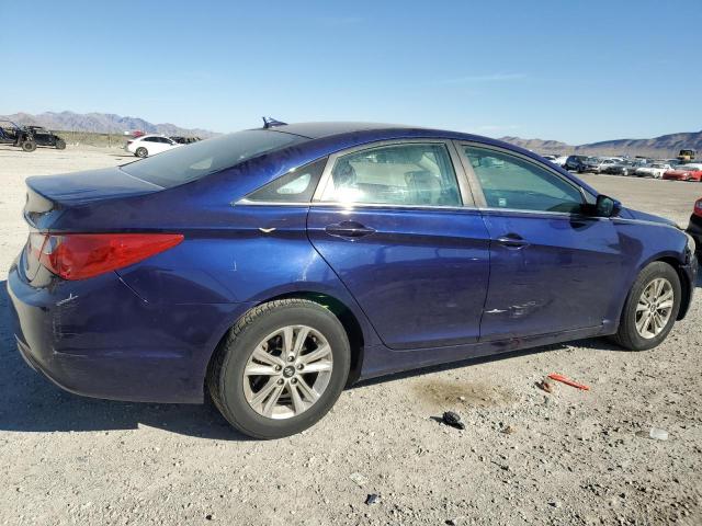 5NPEB4AC5DH747957 - 2013 HYUNDAI SONATA GLS BLUE photo 3