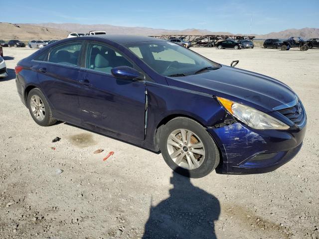 5NPEB4AC5DH747957 - 2013 HYUNDAI SONATA GLS BLUE photo 4