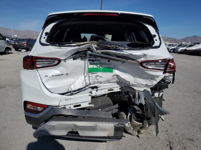 5NMS23AD5KH094658 - 2019 HYUNDAI SANTA FE SE WHITE photo 6