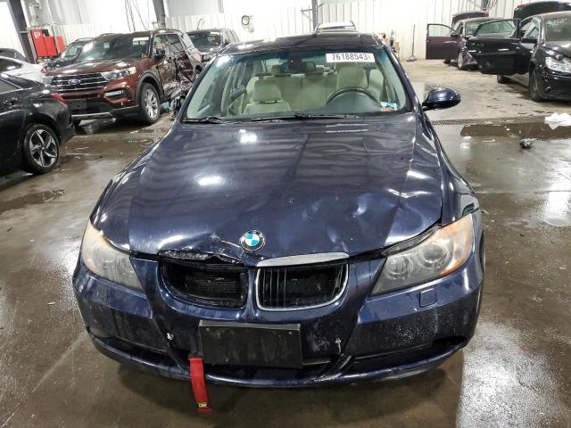 WBAVC93517K033187 - 2007 BMW 328 XI BLUE photo 5