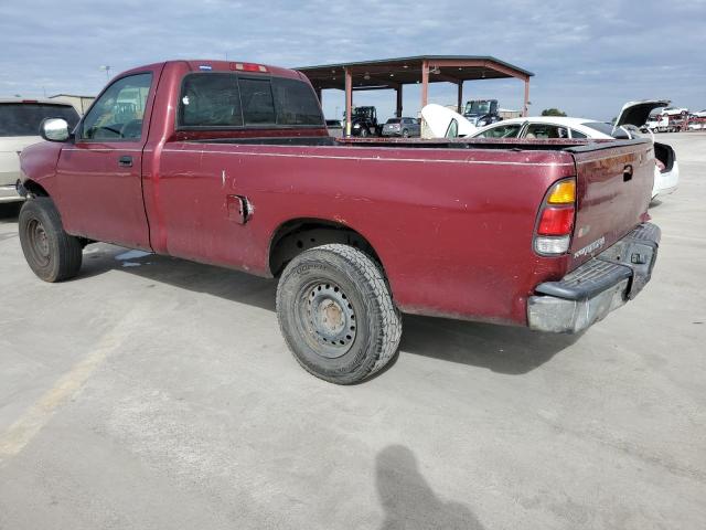 5TBJN32131S165139 - 2001 TOYOTA TUNDRA RED photo 2