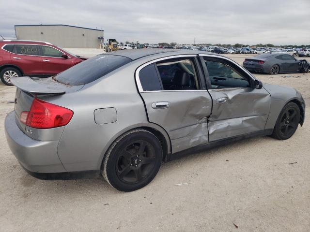 JNKCV51E74M102821 - 2004 INFINITI G35 GRAY photo 3