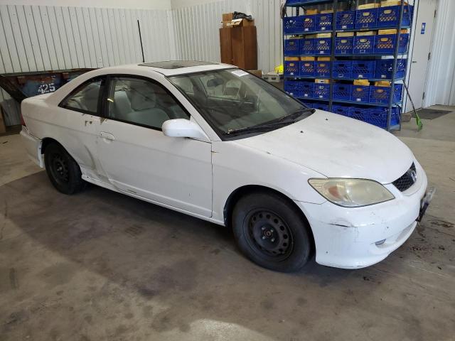 1HGEM22914L012486 - 2004 HONDA CIVIC EX WHITE photo 4