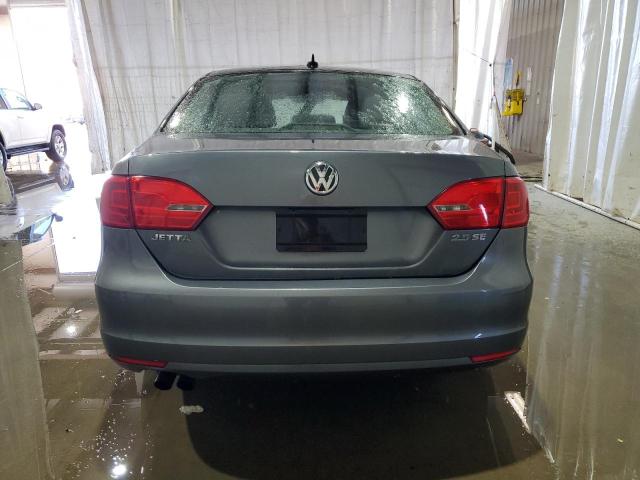 3VWDZ7AJ6BM377307 - 2011 VOLKSWAGEN JETTA SE GRAY photo 6