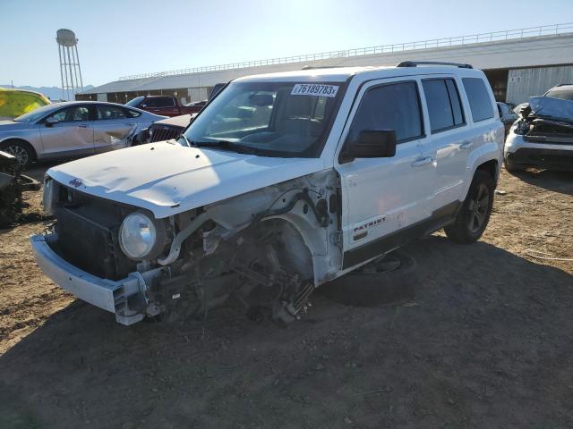 1C4NJPBB9GD790606 - 2016 JEEP PATRIOT SPORT WHITE photo 1