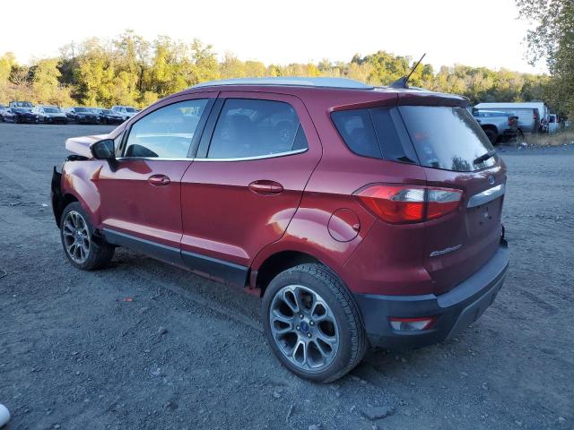 MAJ6S3KL3KC284101 - 2019 FORD ECOSPORT TITANIUM RED photo 2