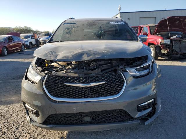 2C4RC1N74MR510406 - 2021 CHRYSLER PACIFICA HYBRID PINNACLE GRAY photo 5