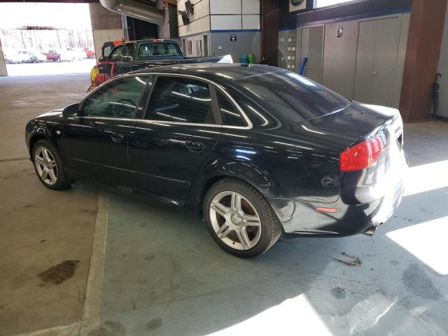 WAUDF78E78A098830 - 2008 AUDI A4 2.0T QUATTRO BLACK photo 2