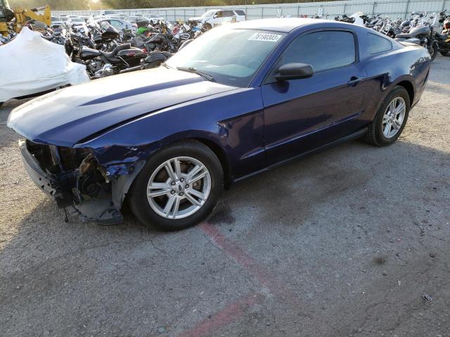 1ZVBP8AM9C5206104 - 2012 FORD MUSTANG BLUE photo 1