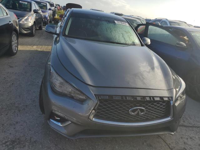 JN1EV7AP7KM515751 - 2019 INFINITI Q50 LUXE CHARCOAL photo 5