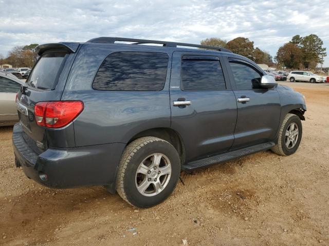 5TDBY68A48S018768 - 2008 TOYOTA SEQUOIA LIMITED BLUE photo 3