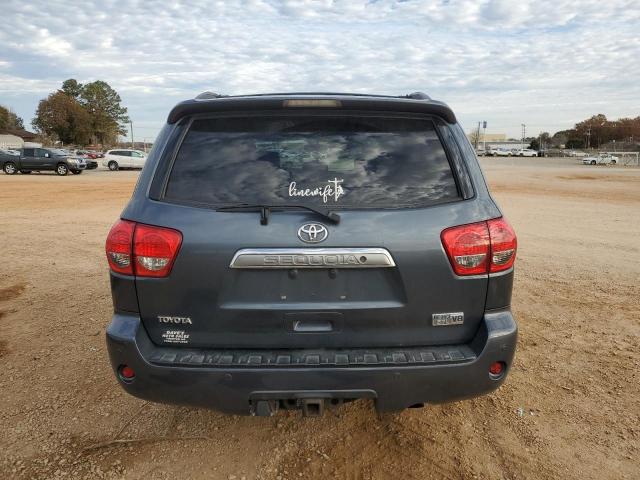 5TDBY68A48S018768 - 2008 TOYOTA SEQUOIA LIMITED BLUE photo 6