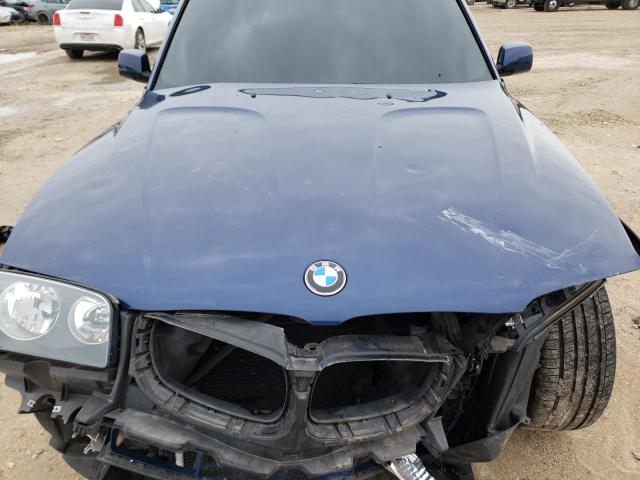 WBXPA93436WG91678 - 2006 BMW X3 3.0I BLUE photo 11